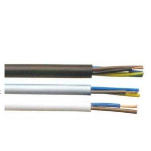 CABLE H05VVF 2X0,75 BLANC