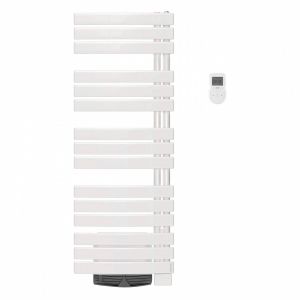 Radiateur sèche-serviettes Nefertiti mixte ventilo 2000W blanc