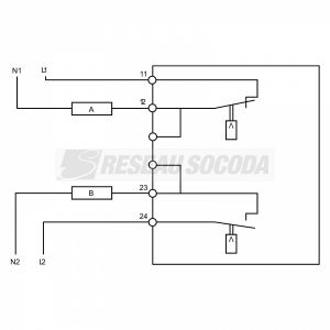 THERMOSTAT DOUBLE A O / A F