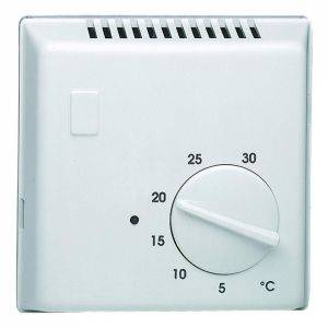 Thermostat ambiance bi-métal chauf eau ch avec contact inverseur + voyant 230V